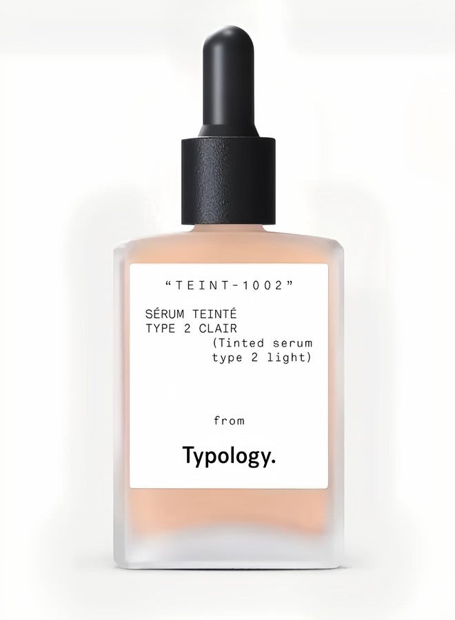 Typology سيروم ملون من تايبولوجي مع فيتامين سي، سكوالين، والصبار - النوع 2 / فاتح - Image 1